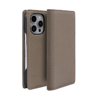 ABBI SIGNATURE iPhone 16 Pro用シュランケンカーフ MagSafe対応ダイアリーケース エトープ ABS27299I16PR