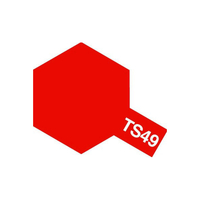 タミヤ TS-49 ブライトレッド TSｽﾌﾟﾚ-49ﾌﾞﾗｲﾄﾚﾂﾄﾞN