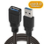 JTT USB3．0延長ケーブル 3m ブラック ブラック JTUSB3EX3M-BK-イメージ1