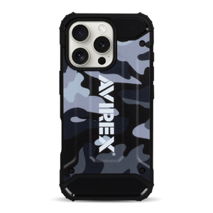 エム・ディー・シー iPhone 16 Pro用AVIREX 耐衝撃ケース/アーミータフ 迷彩 MD-75559-1-イメージ1