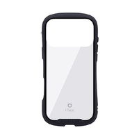 Hamee iPhone17 Pro Max用 強化ガラスクリアケース IFACE REFLECTION ブラック 41-182998