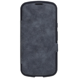 ＮＡＴＵＲＡＬ　ｄｅｓｉｇｎ iphone17e/16e用 背面手帳型ｹｰｽ chrome-natural ブラック IP24SP-CHN02-イメージ1