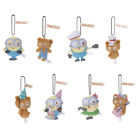 タカラトミーアーツ ミニオンズ/Bob+Tim/ミステリーボックス/ぬいぐるみミニマスコット ﾐﾆｵﾝｽﾞBOBTIMﾐｽﾃﾘ-BOXﾏｽｺﾂﾄ