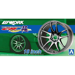 アオシマ 1/24 ワーク エモーションCR極 18インチ ﾁﾕ-ﾝﾄﾞﾊﾟ-ﾂ22ﾜ-ｸｴﾓ-ｼﾖﾝCR-イメージ2