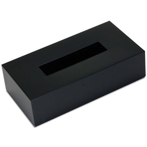 橋本達之助工芸 ティッシュBOXカラー ブラック 1個入 FCN5877-イメージ1