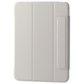 エレコム 11インチiPad Air(M3/M2) iPad Air (第5世代 2022年モデル) iPad Air (第4世代 2020年モデル)用 フラップケース 薄型軽量 カラーエッジ 背面クリア グレージュ TB-A25MWVFCGB
