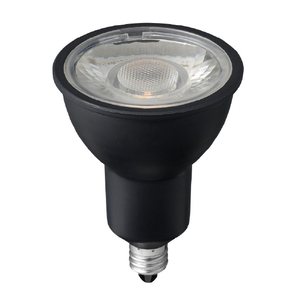 ヤザワ ハロゲン形LED 超広角 電球色 ブラック LDR7LWWE11/2BK-イメージ1