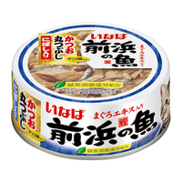 いなばペットフード 前浜の魚 かつお丸つぶし にぼし入り 115g ﾏｴﾊﾏﾉｻｶﾅｶﾂｵﾏﾙﾂﾌﾞｼﾆﾎﾞｼｲﾘ
