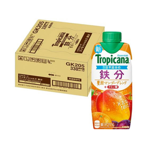 キリンビバレッジ トロピカーナエッセンシャルズ 鉄分 330mL 12本 FC876RV-イメージ2