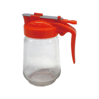 江部松商事 ガラス キッチンサーバー オレンジ 小 250ml FC303LM-4527000