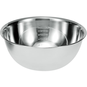 ヒロショウ chef’s bowlステンレス深型ボウル (目盛付) 27cm FCD1095MCB-27-イメージ1