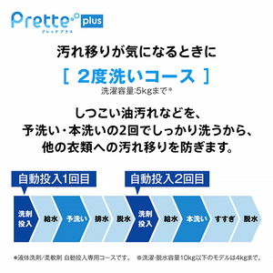 AQUA 14．0kgインバーター全自動洗濯機 Prette plus(プレッテプラス) ホワイト AQW-VX14A(W)-イメージ16