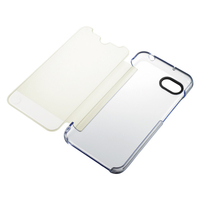 シャープ AQUOS R compact用AQUOS Frosted Cover クリアホワイト XNK03W