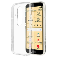 ラスタバナナ らくらくスマートフォン(F-53E)用TPUケース クリア 8469F53ETPCL