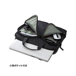 サンワサプライ 衝撃吸収PCケース（13．3インチワイド） ブラック BAG-P23BK-イメージ2