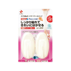 ニチバン ナイスタック粘着フック 白 1個 FCF113V-HK-M03N-イメージ1