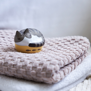 ラディウス 猫のかたちの完全ワイヤレスイヤフォン NEKO true wireless earphones キジシロ HP-C28BTT-イメージ3
