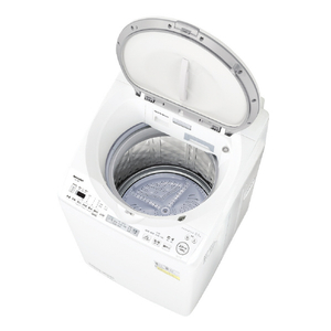 SHARP 8kgタテ型洗濯乾燥機 ホワイト系 ES-TX8L-W-イメージ3