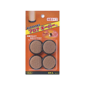 光 アイテック フロアーキーパー 粘着タイプ 36mm用 4個 FCM0510-KFK-13-イメージ1