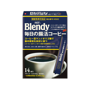 味の素ＡＧＦ ブレンディ スティック ブラック 毎日の腸活コーヒー 14本 FCU8906-イメージ1