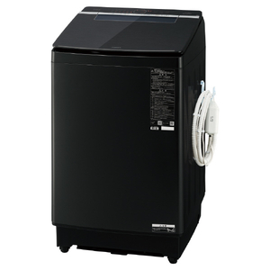 AQUA 14．0kgインバーター全自動洗濯機 Prette plus(プレッテプラス) シルキーブラック AQW-VX14A(K)-イメージ3