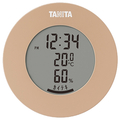 タニタ デジタル温湿度計 ライトブラウン TT585BR