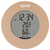 タニタ デジタル温湿度計 ライトブラウン TT-585-BR-イメージ1