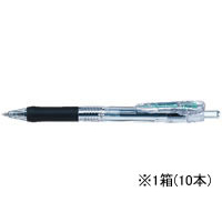 ゼブラ タプリクリップ 0.4 ボールペン 黒 10本 1箱(10本) F827041-BNH5-BK