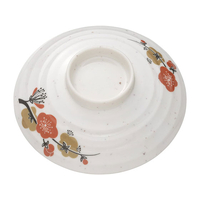 エンテック 小丼(フタ) 元禄梅 FC72856-U-18B