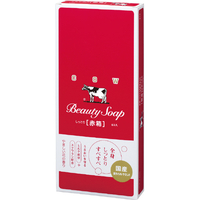 牛乳石鹸 カウブランド 赤箱 6個 ｶｳﾌﾞﾗﾝﾄﾞｱｶﾊﾞｺ6ｺ