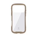 Hamee iPhone17 Pro Max用 強化ガラスクリアケース IFACE REFLECTION ベージュ 41-183018