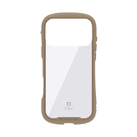 Hamee iPhone17 Pro Max用 強化ガラスクリアケース IFACE REFLECTION ベージュ 41-183018