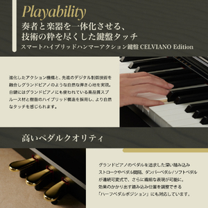 カシオ 電子ピアノ CELVIANO グレーベージュウッド調 AP-750GB-イメージ10