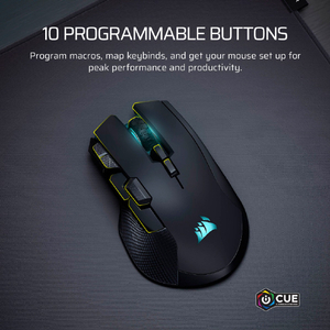 コルセア CORSAIR IRONCLAW ワイヤレス SE ゲーミングマウス ブラック CHR-9317110-WW-イメージ4