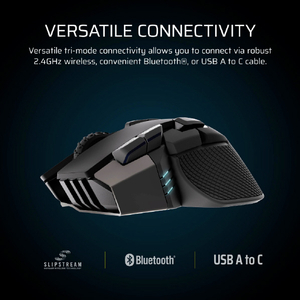 コルセア CORSAIR IRONCLAW ワイヤレス SE ゲーミングマウス ブラック CHR-9317110-WW-イメージ5