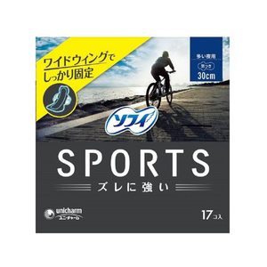 ユニ・チャーム FC75441 ソフィSPORTS 300羽つき 17枚