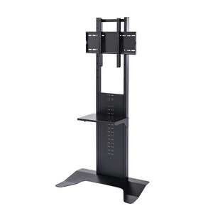 サンワサプライ 32～65インチ対応 壁寄せ液晶ディスプレイスタンド CR-PL33BK-イメージ1