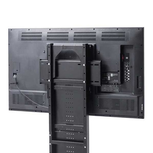 サンワサプライ 32～65インチ対応 壁寄せ液晶ディスプレイスタンド CR-PL33BK-イメージ4