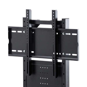 サンワサプライ 32～65インチ対応 壁寄せ液晶ディスプレイスタンド CR-PL33BK-イメージ5