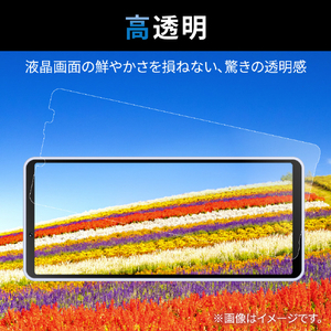 エレコム Xperia 10 V用フィルム 指紋防止 高透明 PM-X232FLFG-イメージ4