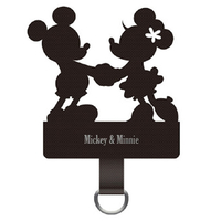 PGA ダイカット ストラップホルダー ミッキーマウス&ミニーマウス PG-DSTHLD06MM
