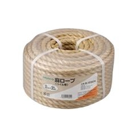 トラスコ中山 TRUSCO　麻ロープ　3つ打　線径12mmX長さ30m R-1230A