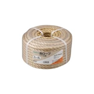 トラスコ中山 TRUSCO　麻ロープ　3つ打　線径12mmX長さ30m R-1230A-イメージ1