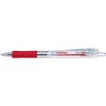 ゼブラ タプリクリップ 0.4 ボールペン 赤 1本 F827042-BNH5-R