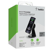 BELKIN WIB003DQBK MagSafe対応磁気ワイヤレス充電スタンド ブラック