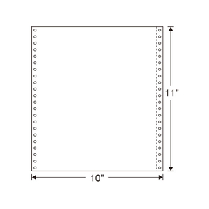 日本通信紙 白紙ストックフォーム 10×11 2000枚 FC67583-WF10X111P2000ｲﾘ-イメージ1