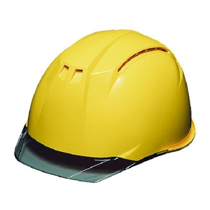 ＤＩＣプラスチック DIC/透明バイザーヘルメット AA11EVO-CW KP 黄色／スモーク FC720FJ-1200454-イメージ1