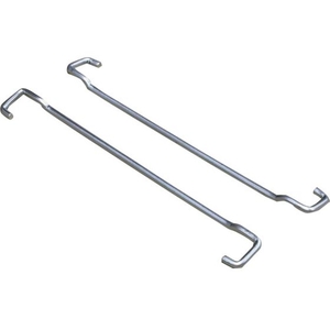 RISU/メッシュコンテナプラスケットNo.480用ステンレス製ステッキング金具 FC971UE-4132679-イメージ1