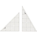 シンワ◆取引終了◆ シンワ/三角定規30cm方眼目盛付2枚組 77062 FC039XJ-8164387