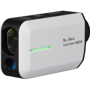 Shot Navi ゴルフ用レーザー距離計 Laser Sniper ホワイト LASER SNIPER NANOW-イメージ1